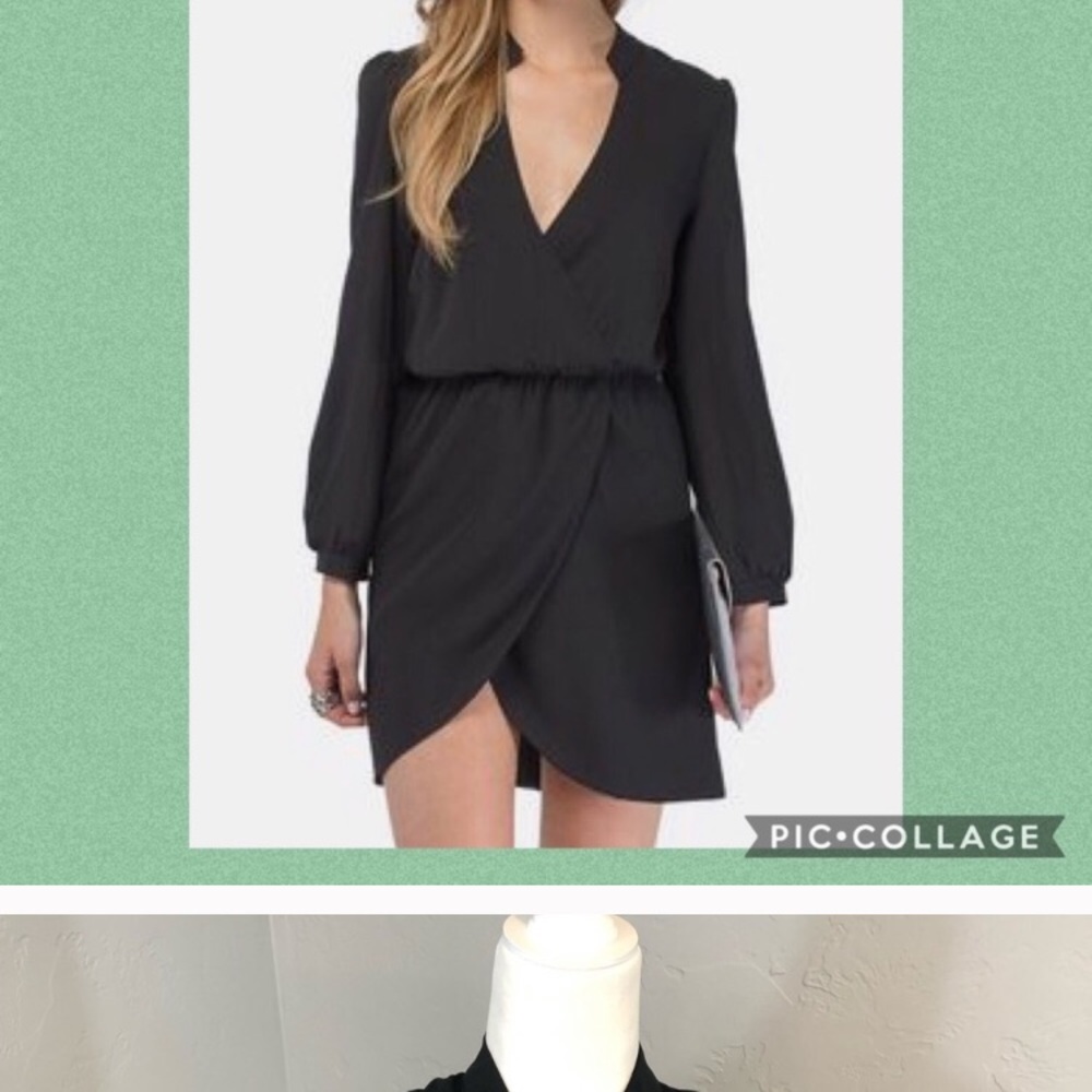 Tobi V neck dress